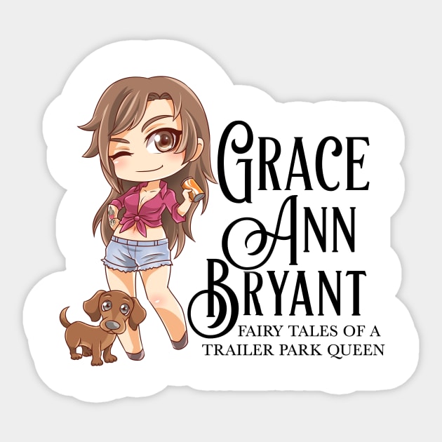 Grace Ann Bryant Chibi Sticker by KimbraSwain